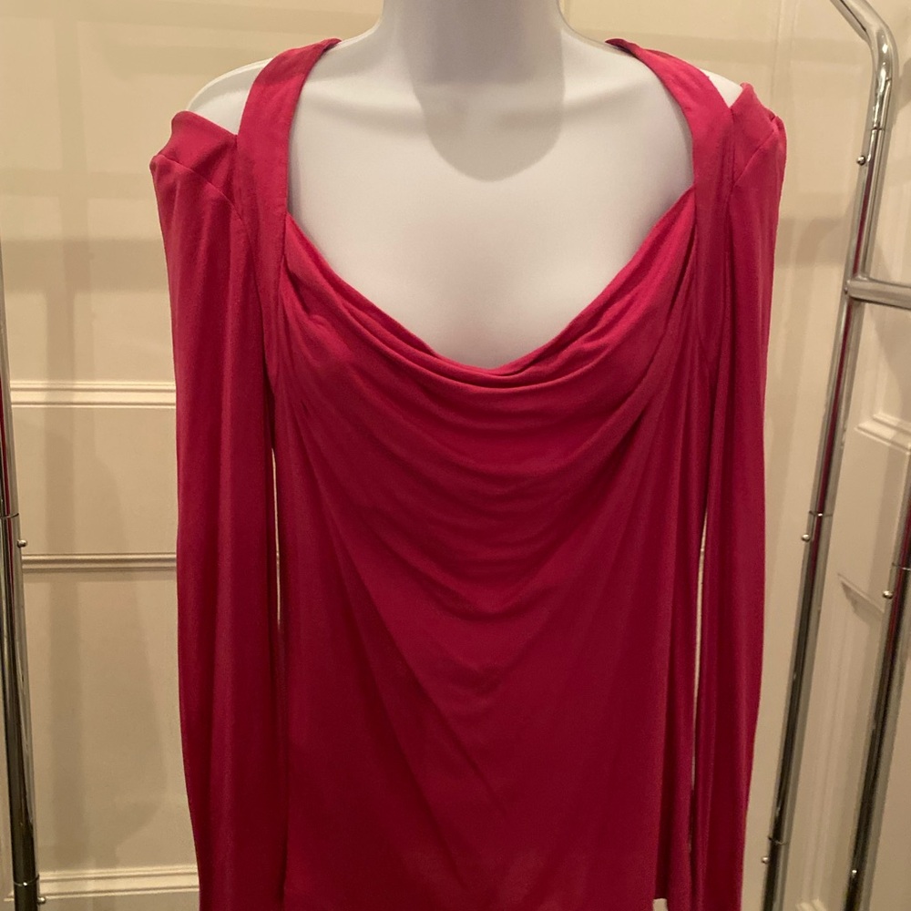 Peekaboo Pink Long Sleeve Top